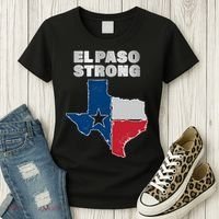 El Paso Strong Texas State Women's T-Shirt thumb 3
