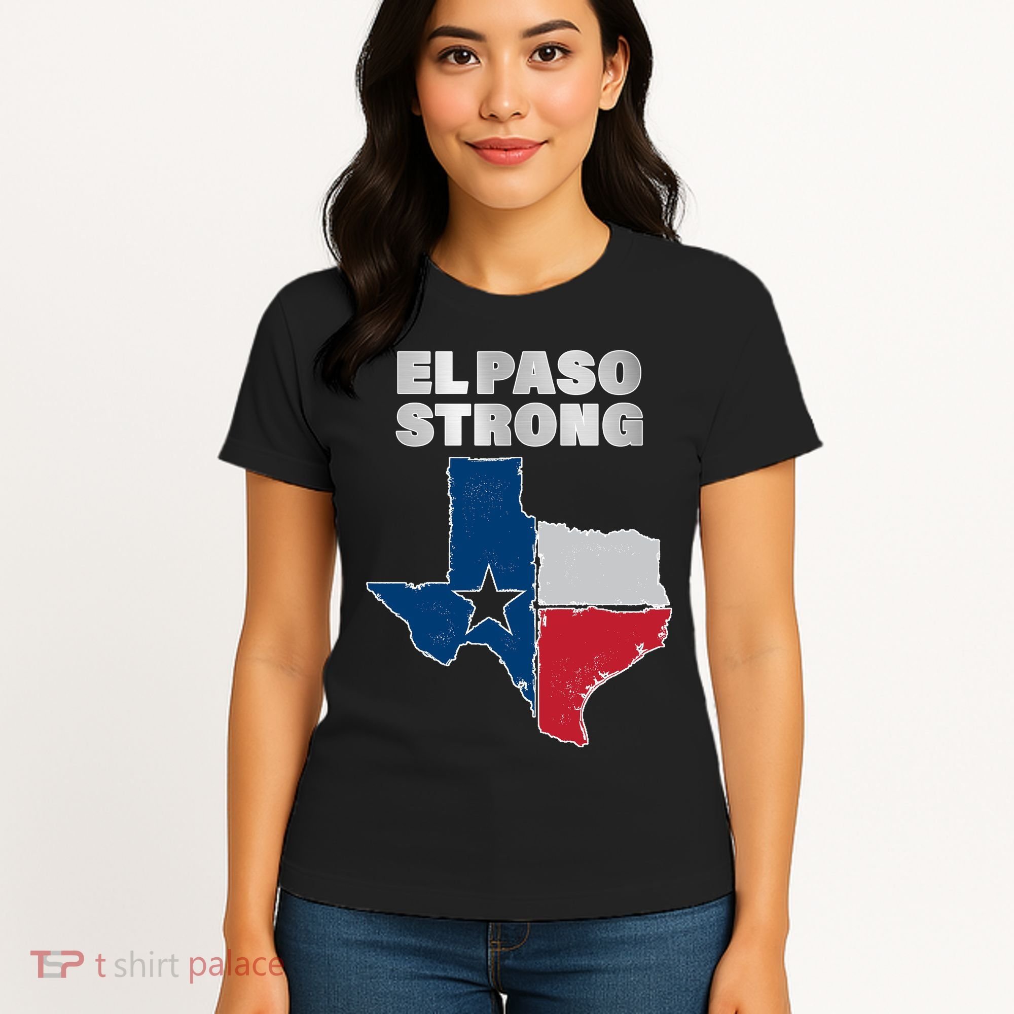 El Paso Strong Texas State Women's T-Shirt