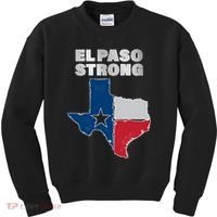 El Paso Strong Texas State Kids Sweatshirt thumb 0