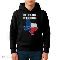 El Paso Strong Texas State Kids Hoodie thumb 4