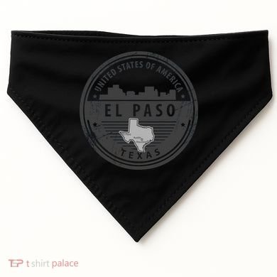 El Paso Texas USA-Made Doggie Bandana