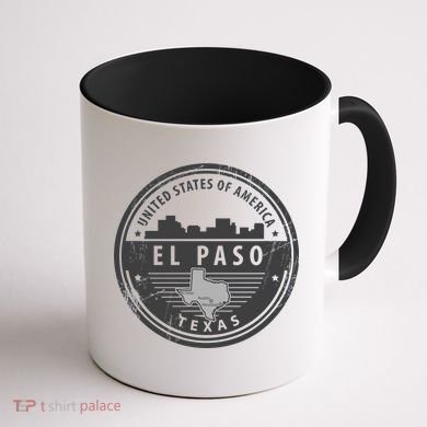 El Paso Texas Coffee Mug back