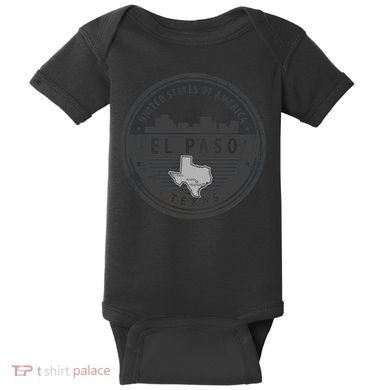 El Paso Texas Baby Bodysuit