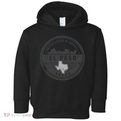 El Paso Texas Toddler Hoodie