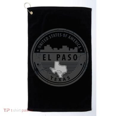 El Paso Texas Golf Towel