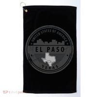 El Paso Texas Golf Towel thumb 0