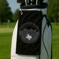 El Paso Texas Golf Towel thumb 2