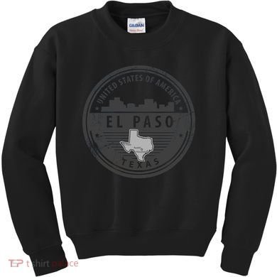 El Paso Texas Kids Sweatshirt