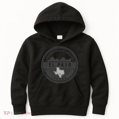 El Paso Texas Kids Hoodie