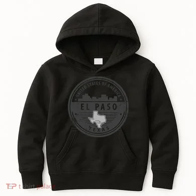 El Paso Texas Kids Hoodie