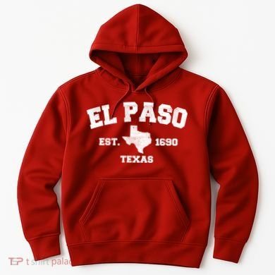 El Paso Texas Est. 1690 Vintage Hoodie