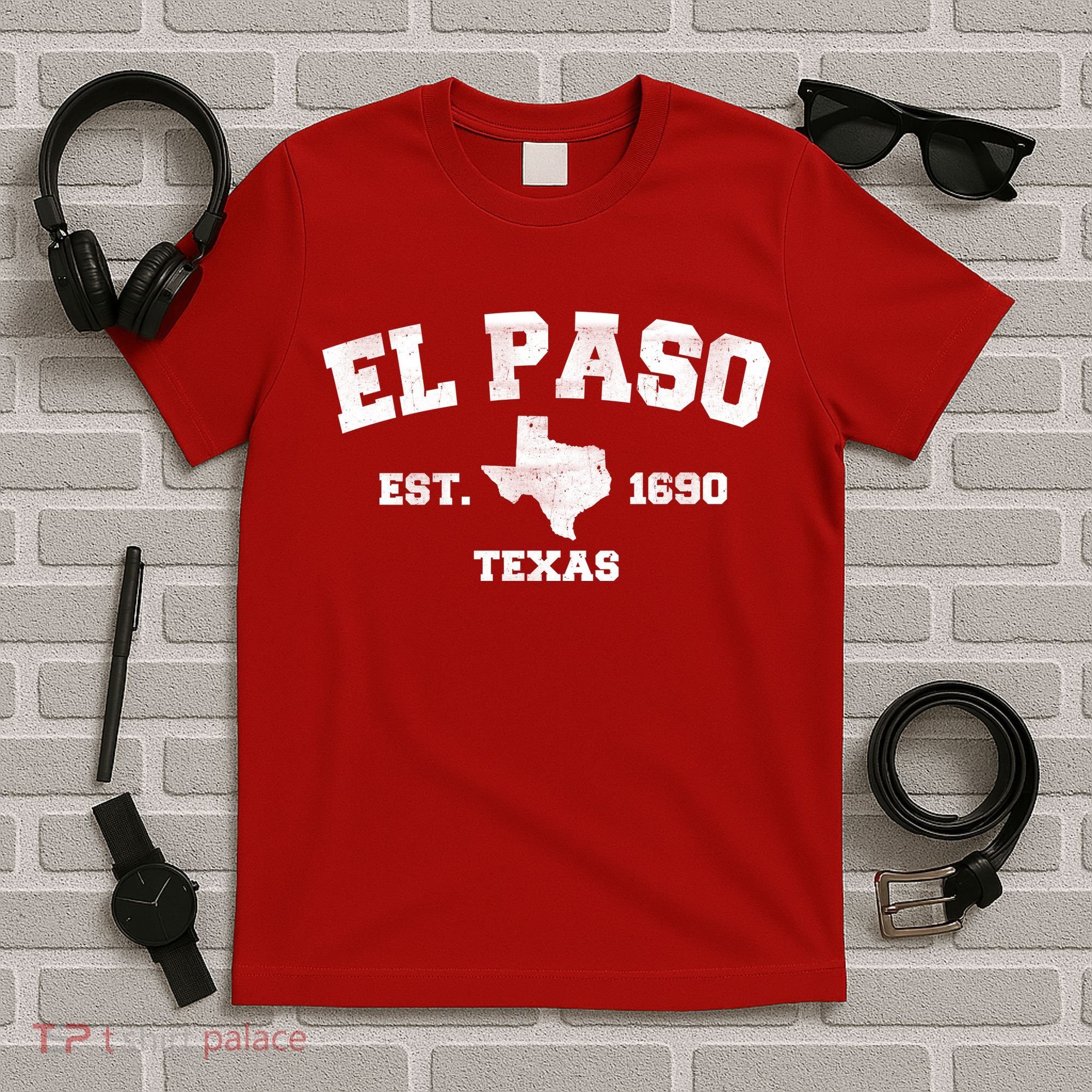 El Paso Texas Est. 1690 Vintage T-Shirt