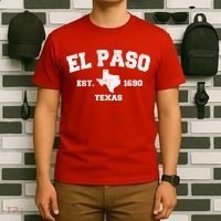 El Paso Texas Est. 1690 Vintage T-Shirt thumb 6