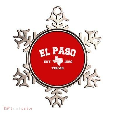 El Paso Texas Est. 1690 Vintage Ornament