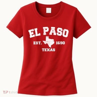 El Paso Texas Est. 1690 Vintage Women's T-Shirt