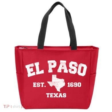 El Paso Texas Est. 1690 Vintage Tote Bag