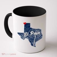 El Paso Texas State Coffee Mug thumb 0