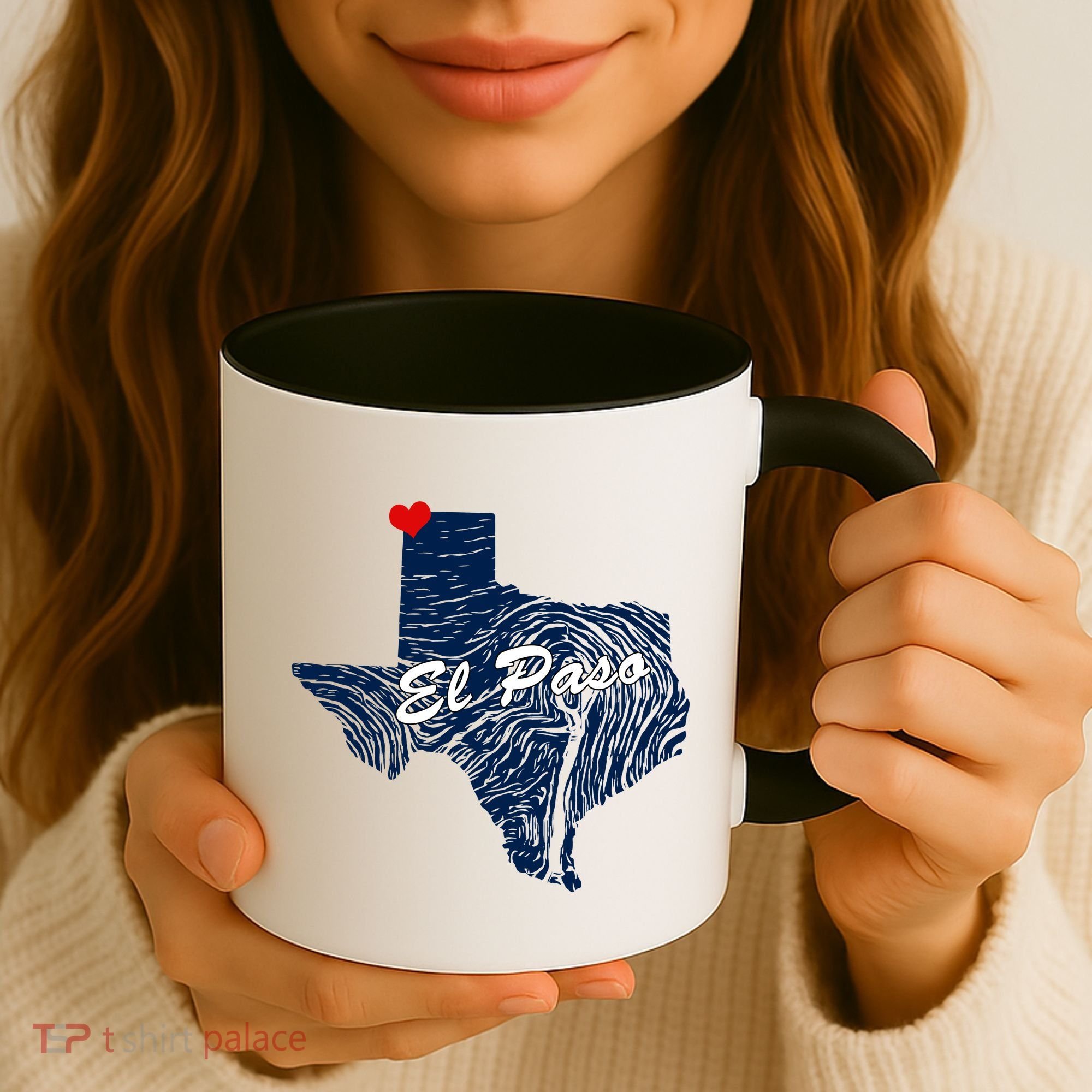 El Paso Texas State Coffee Mug