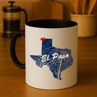 El Paso Texas State Coffee Mug thumb 4