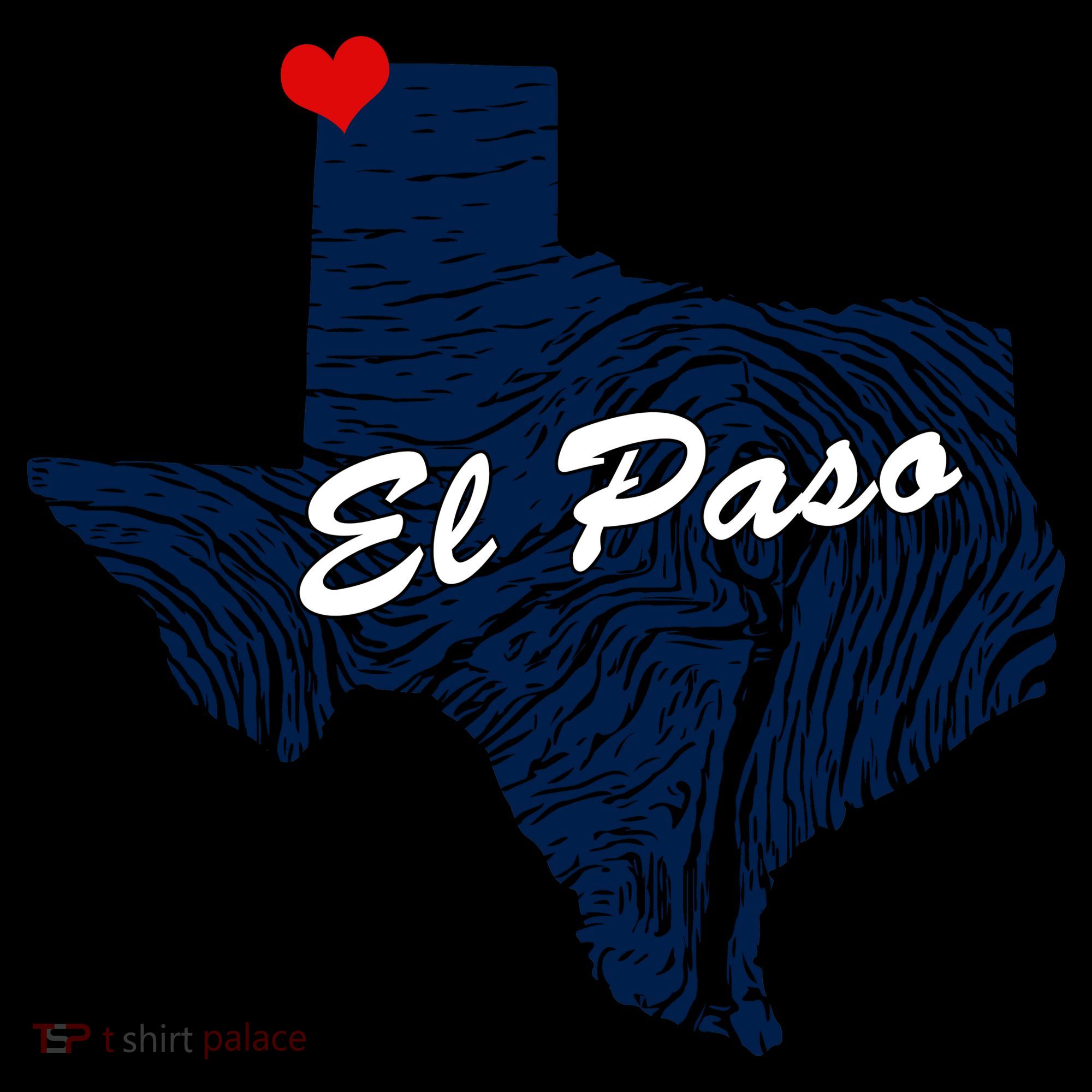 El Paso Texas State Coffee Mug