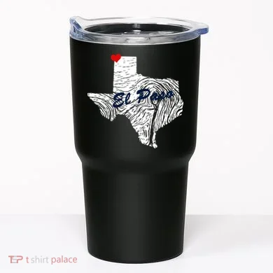 El Paso Texas State Tumbler