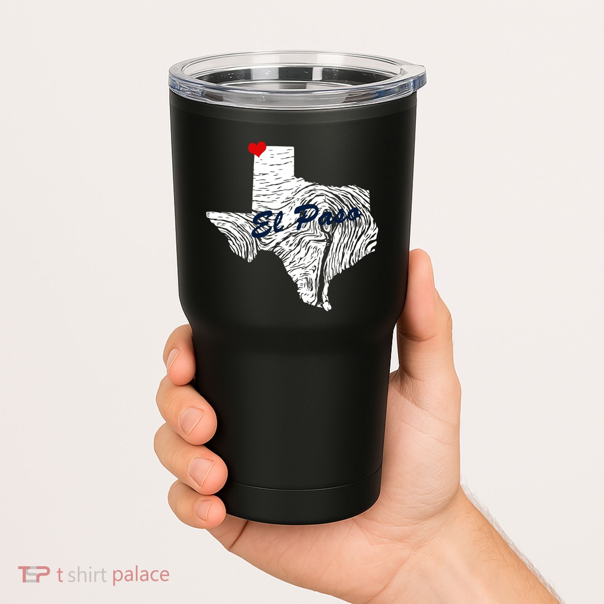 El Paso Texas State Tumbler