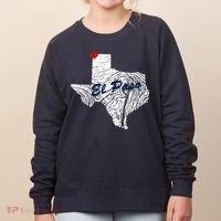 El Paso Texas State Women's Sweatshirt thumb 0