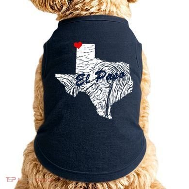 El Paso Texas State Doggie Tank