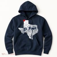 El Paso Texas State Hoodie thumb 0