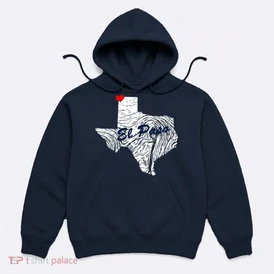 El Paso Texas State Hoodie