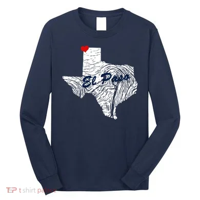 El Paso Texas State Long Sleeve Shirt