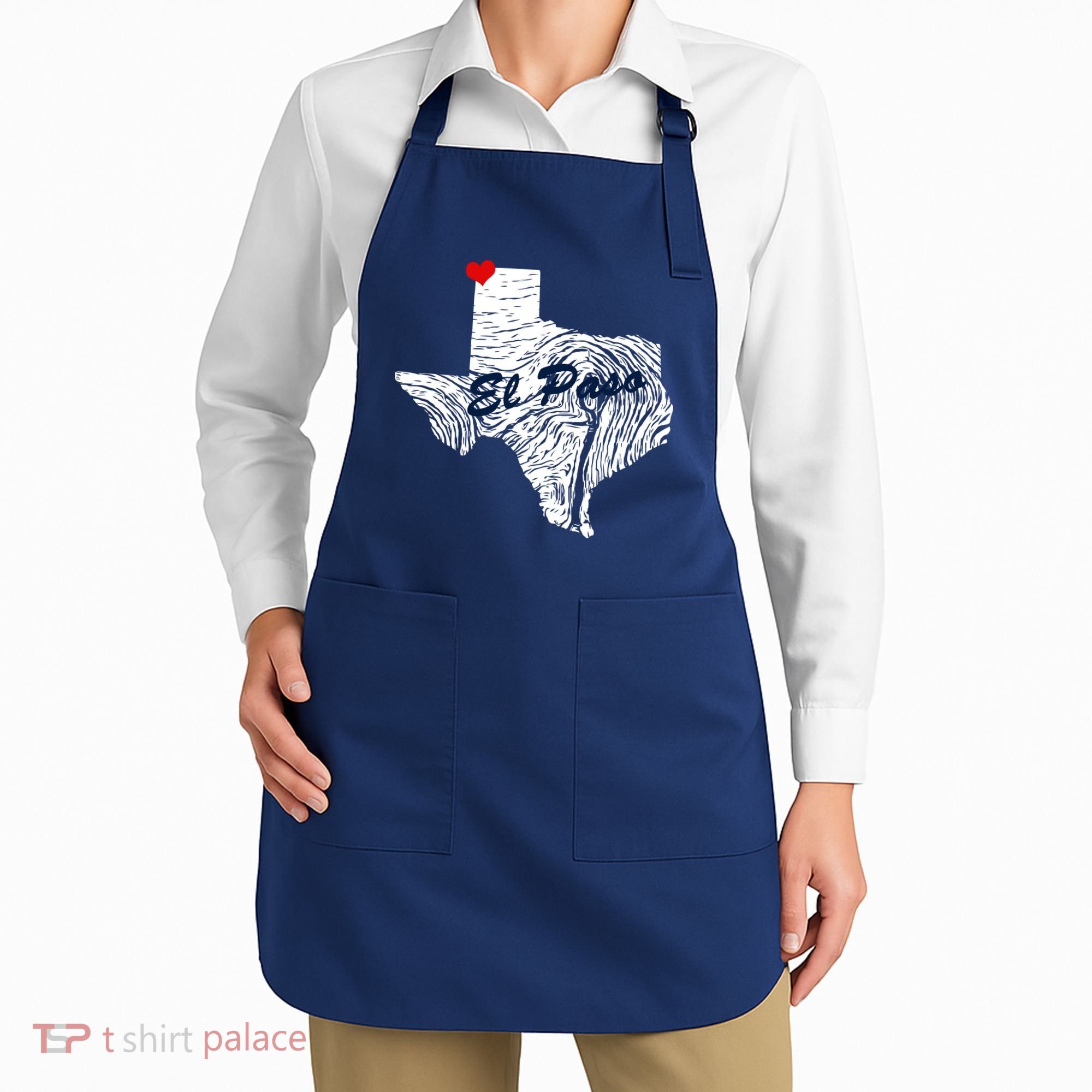 El Paso Texas State Apron