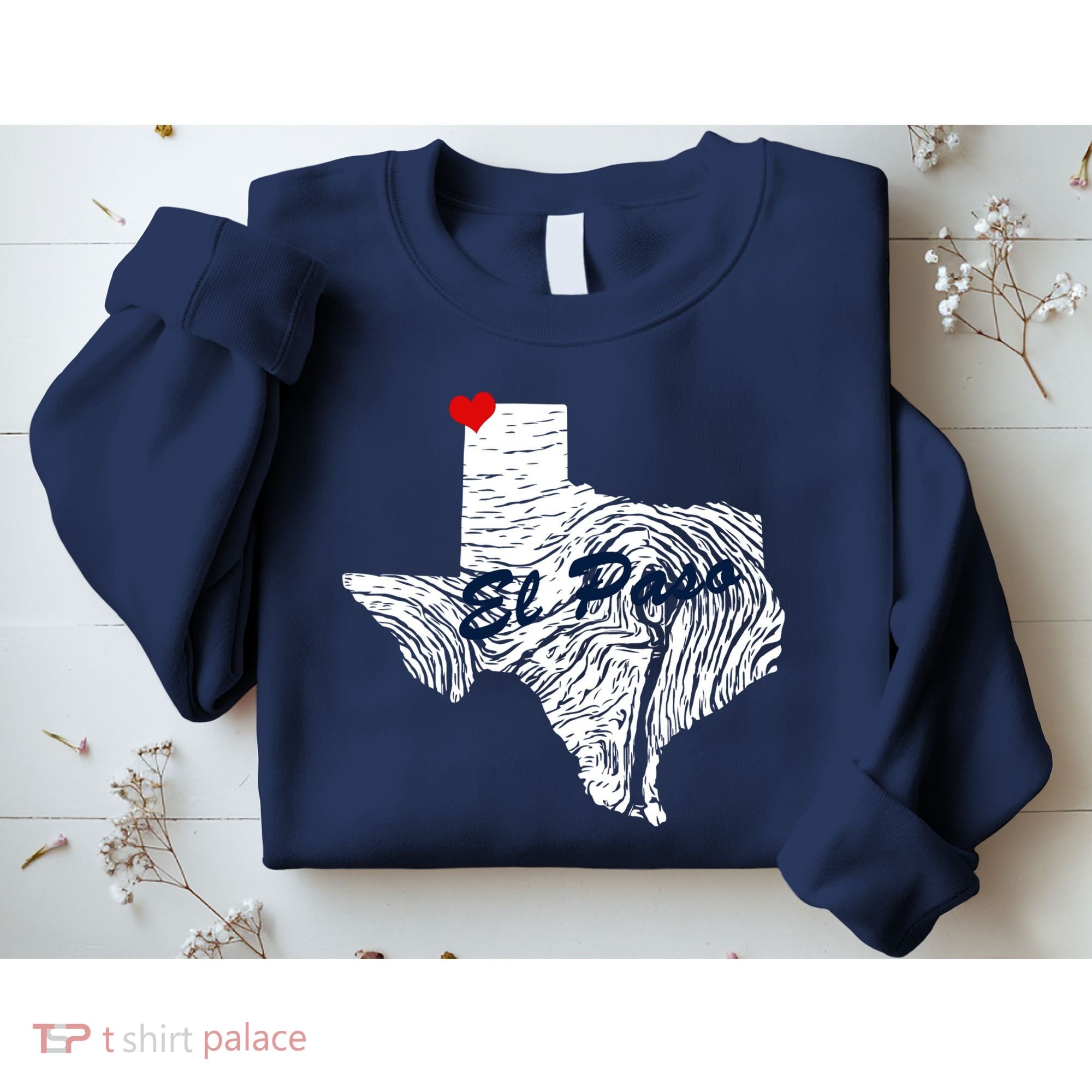 El Paso Texas State Sweatshirt