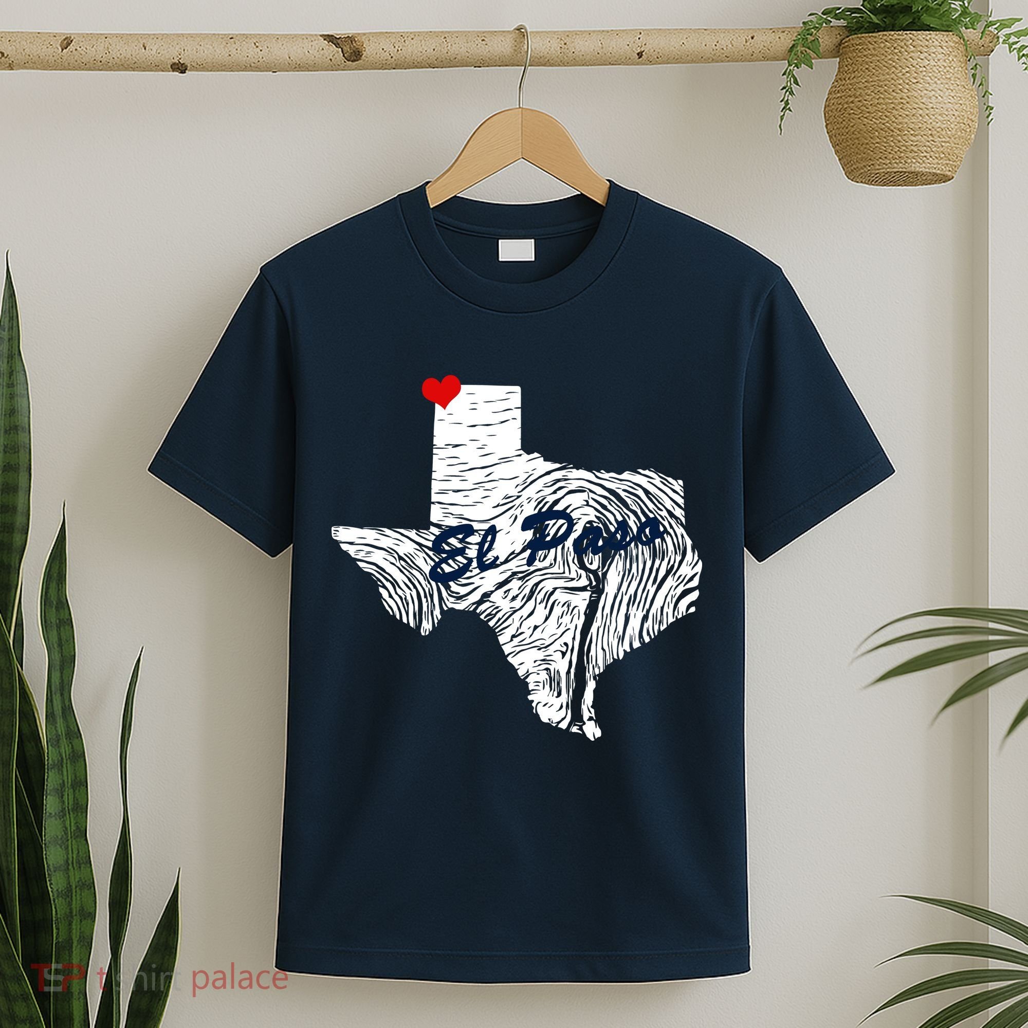 El Paso Texas State T-Shirt