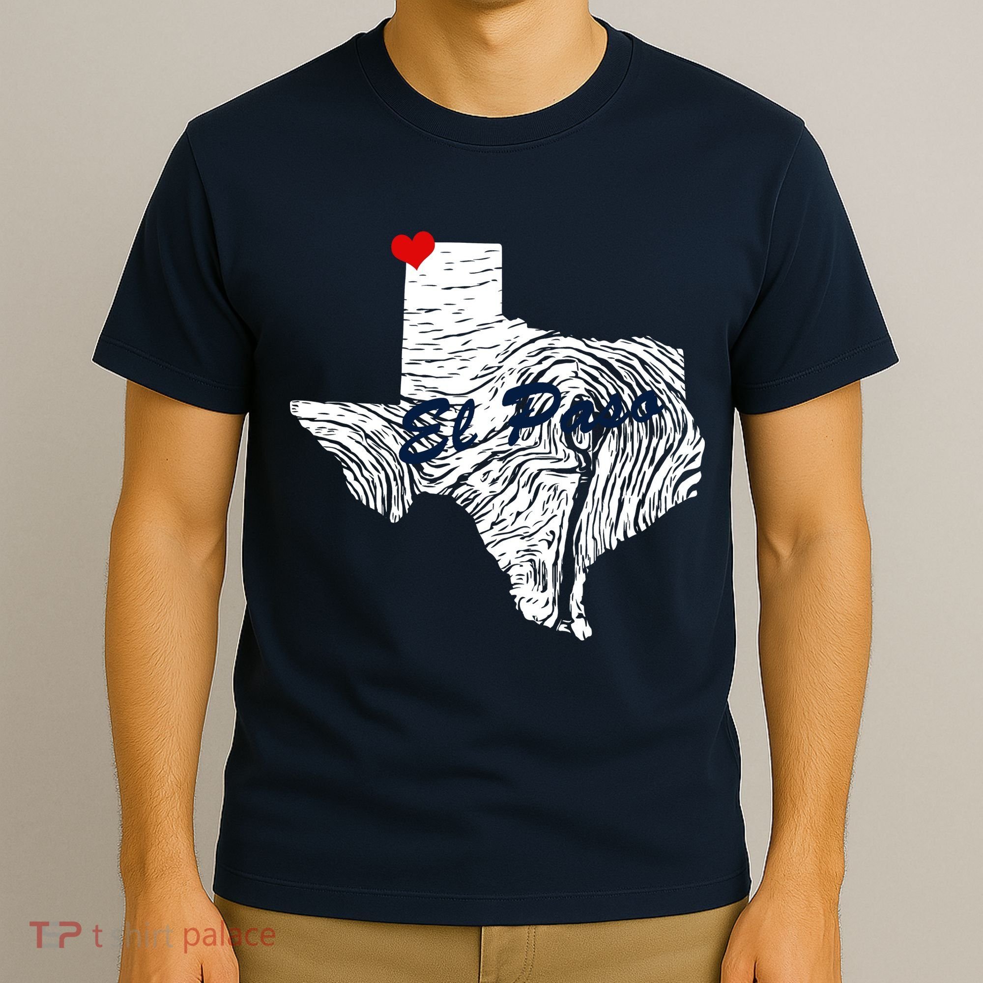 El Paso Texas State T-Shirt