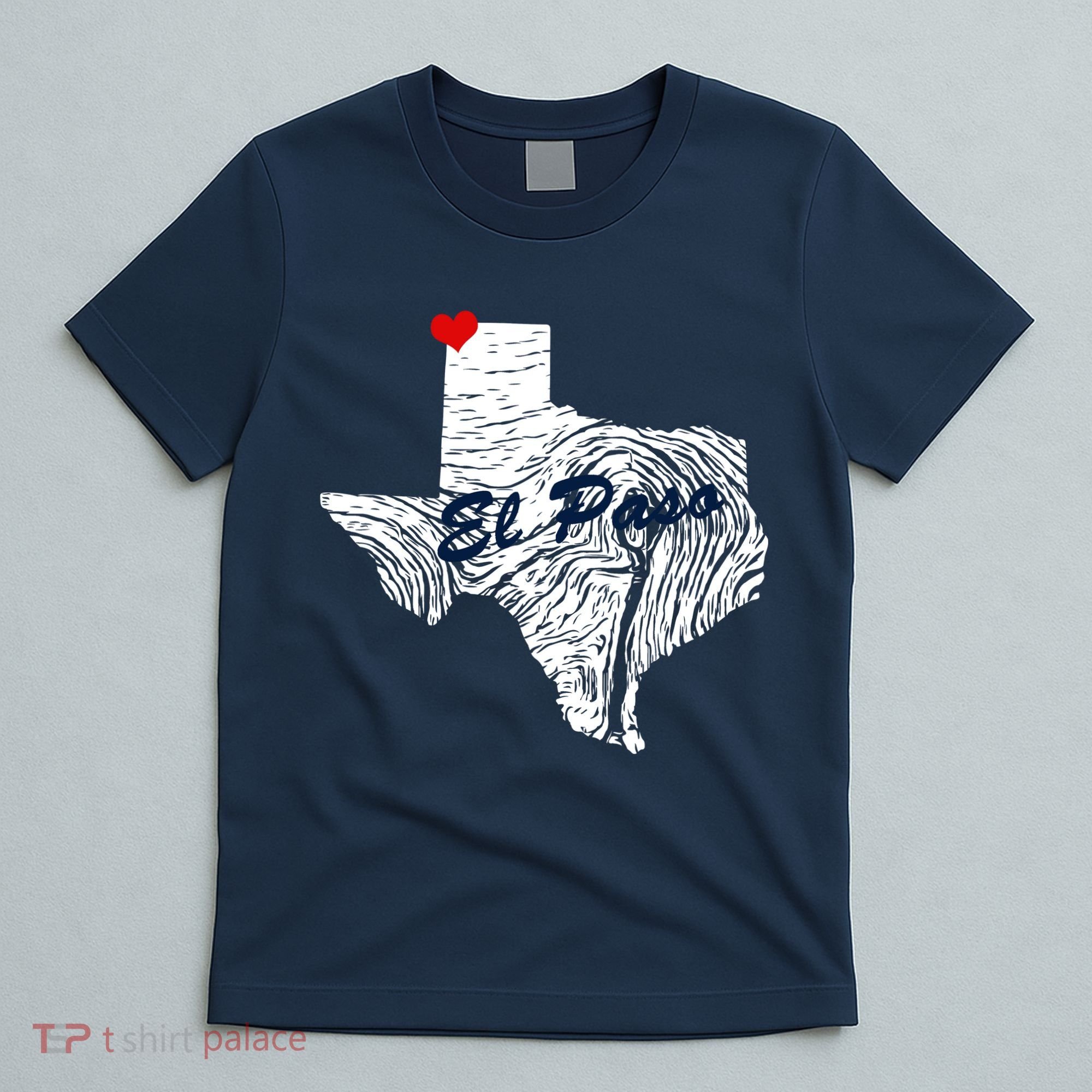 El Paso Texas State T-Shirt