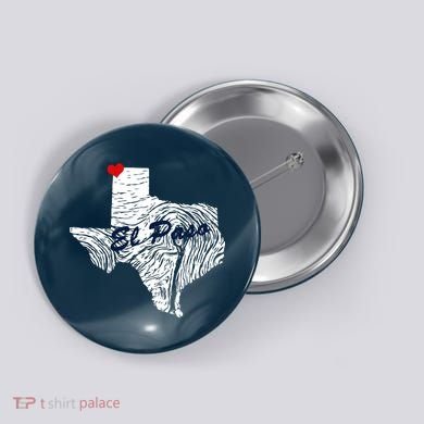 El Paso Texas State Button