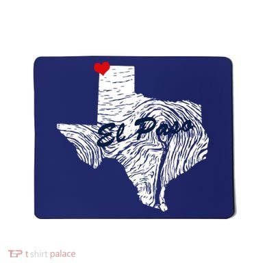 El Paso Texas State Mousepad