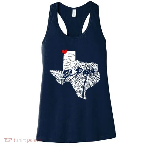 El Paso Texas State Women's Tank Top in the selected color