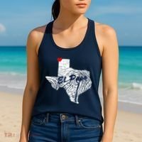 El Paso Texas State Women's Tank Top thumb 2