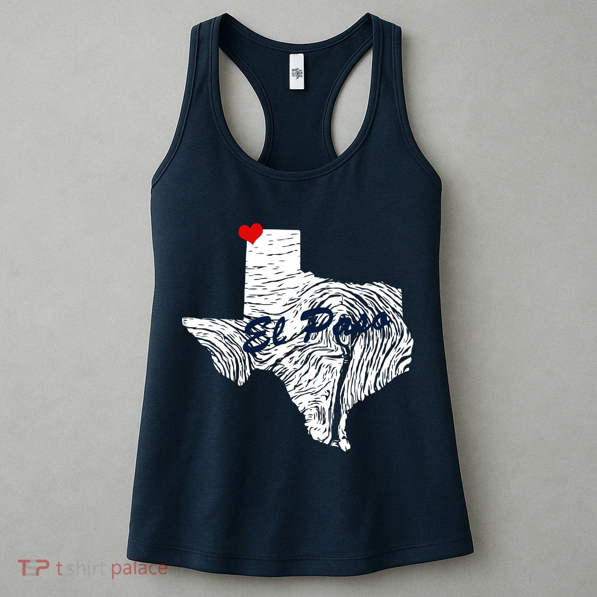 El Paso Texas State Women's Tank Top