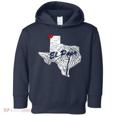 El Paso Texas State Toddler Hoodie