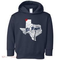 El Paso Texas State Toddler Hoodie thumb 0