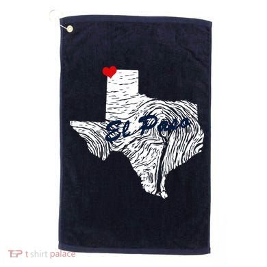 El Paso Texas State Golf Towel