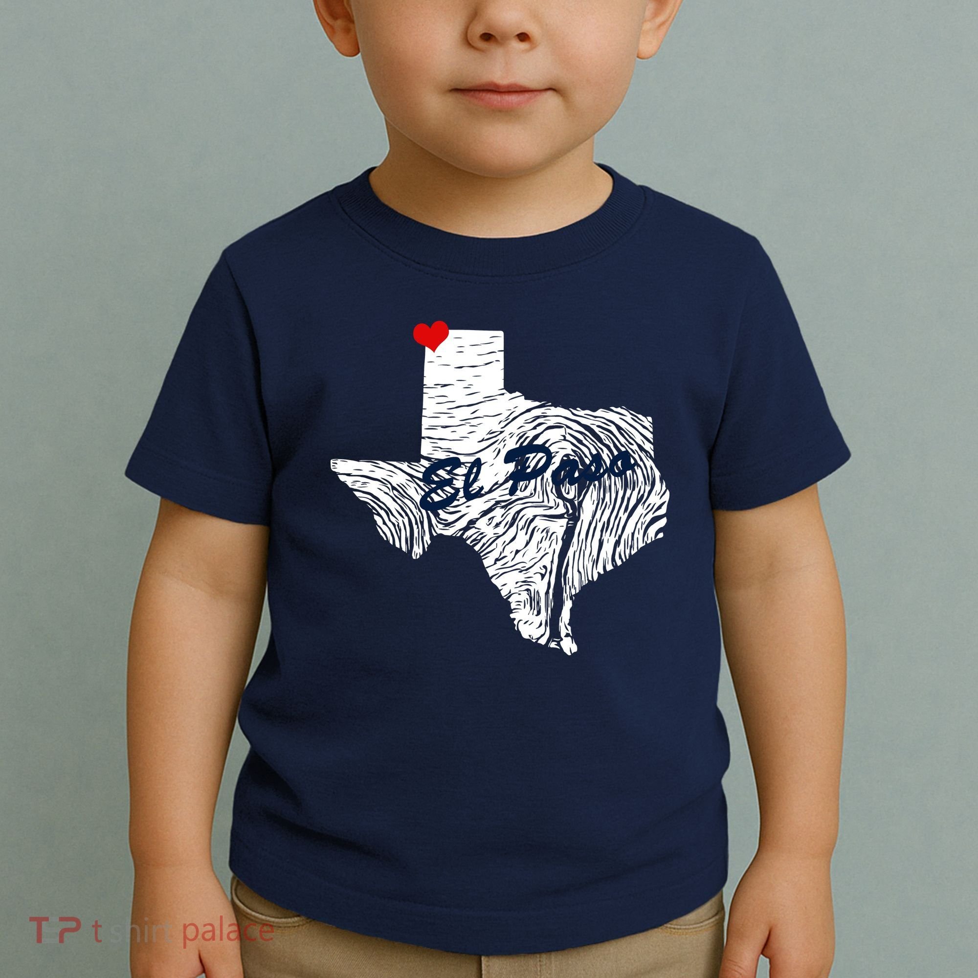 El Paso Texas State Toddler T-Shirt