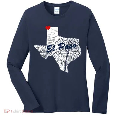 El Paso Texas State Women's Long Sleeve Shirt