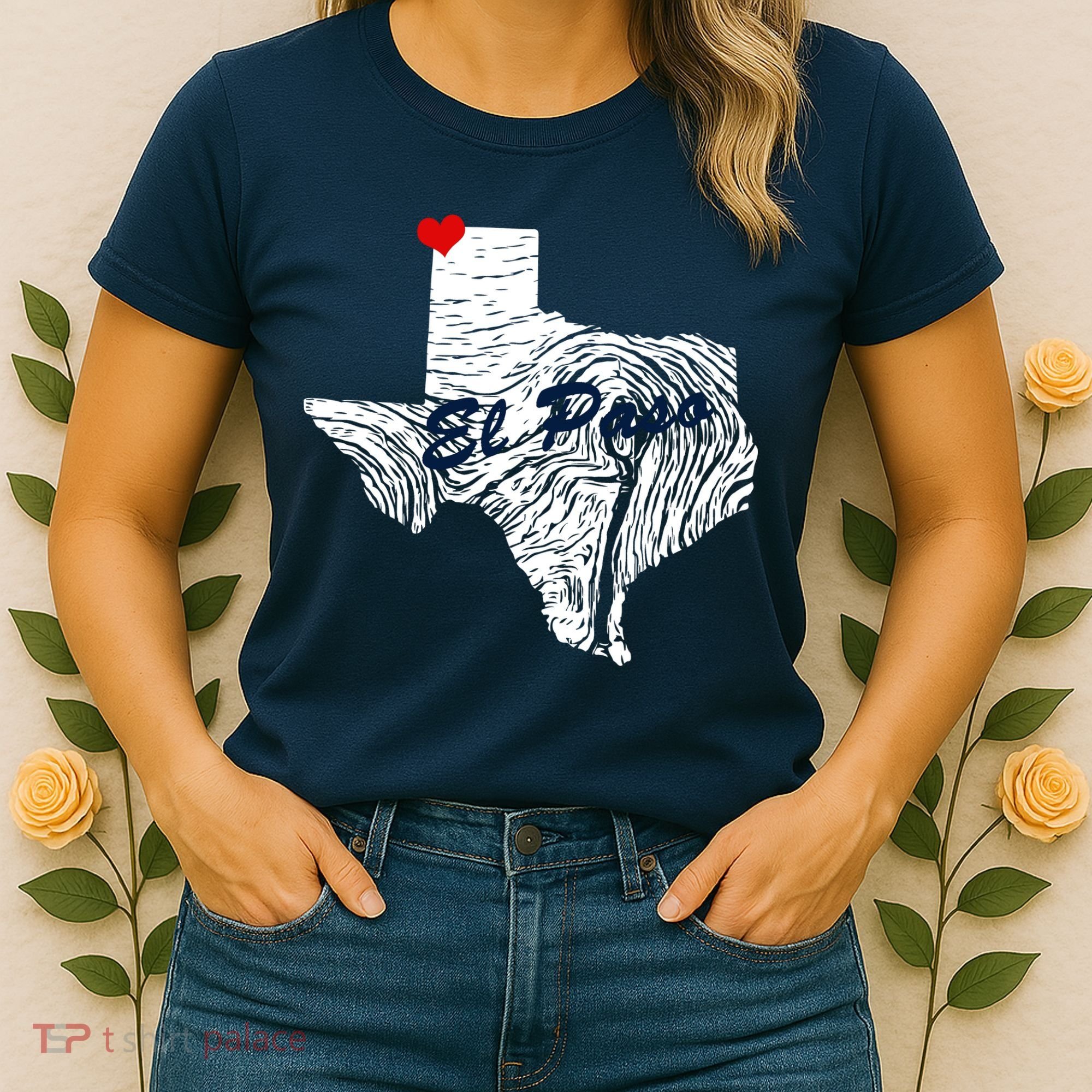 El Paso Texas State Women's T-Shirt