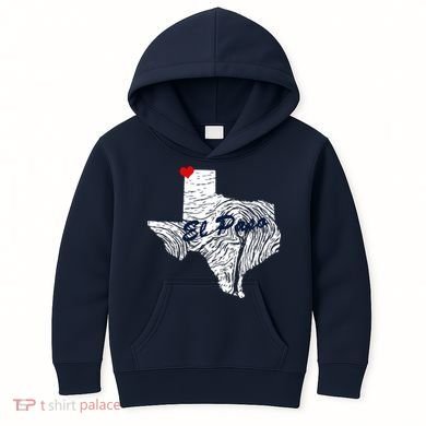 El Paso Texas State Kids Hoodie