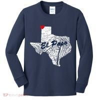 El Paso Texas State Kids Long Sleeve Shirt thumb 0
