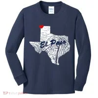 El Paso Texas State Kids Long Sleeve Shirt thumb 0